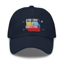 Star Trek The Pod Directive Hat -T-shirt Store ST TPDLOGO 100998 NAVY MF