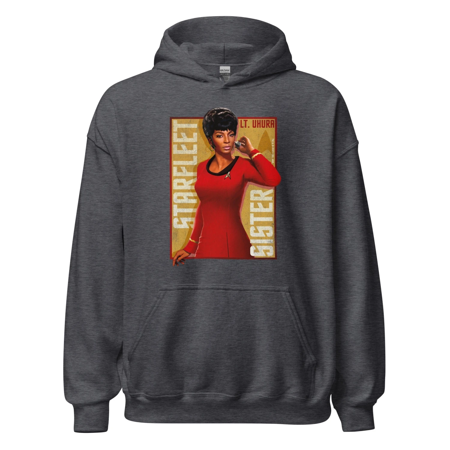Star Trek: The Original Series Uhura Starfleet Sister Hooded Sweatshirt 5 Star Trek: The Original Series Uhura Starfleet Sister Hooded Sweatshirt - Image 3