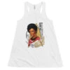 Star Trek: The Original Series Uhura The Future Is Female Women's Flowy Racerback Tank Top -T-shirt Store ST UHURA2 80 100635 WHITE MF