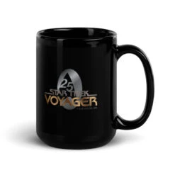 Star Trek: Voyager 25 Gold Original Crew Double Sided Black Mug -T-shirt Store ST V 25GCD 15oz Black Mug Right 74b957ee 77fa 480d a3cf b686094baaf6