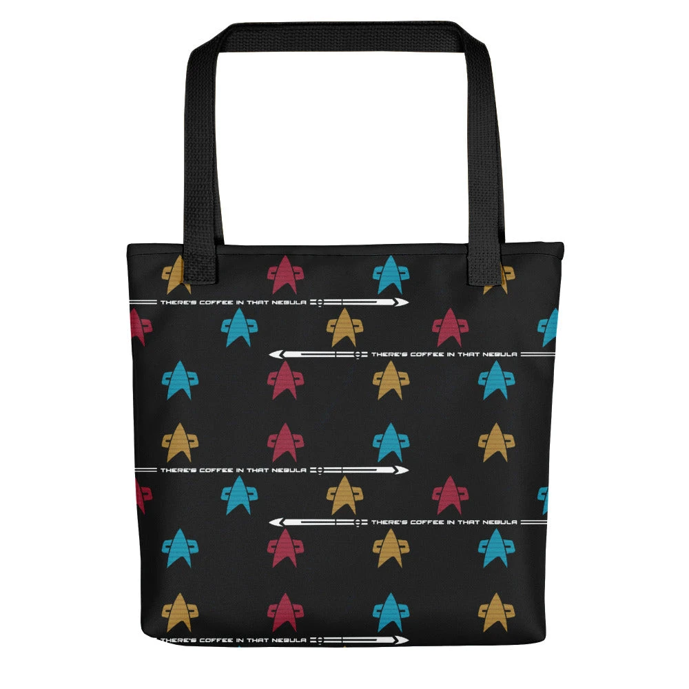 Star Trek: Voyager Coffee In That Nebula Premium Tote Bag 3 Star Trek: Voyager Coffee In That Nebula Premium Tote Bag