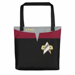 Star Trek: Voyager Command Uniform Premium Tote Bag -T-shirt Store ST V CUT 100145 Tote Bag Back MF