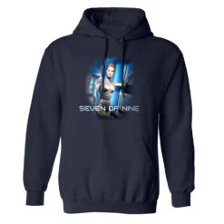 Star Trek: Voyager Seven Of Nine Fleece Hooded Sweatshirt