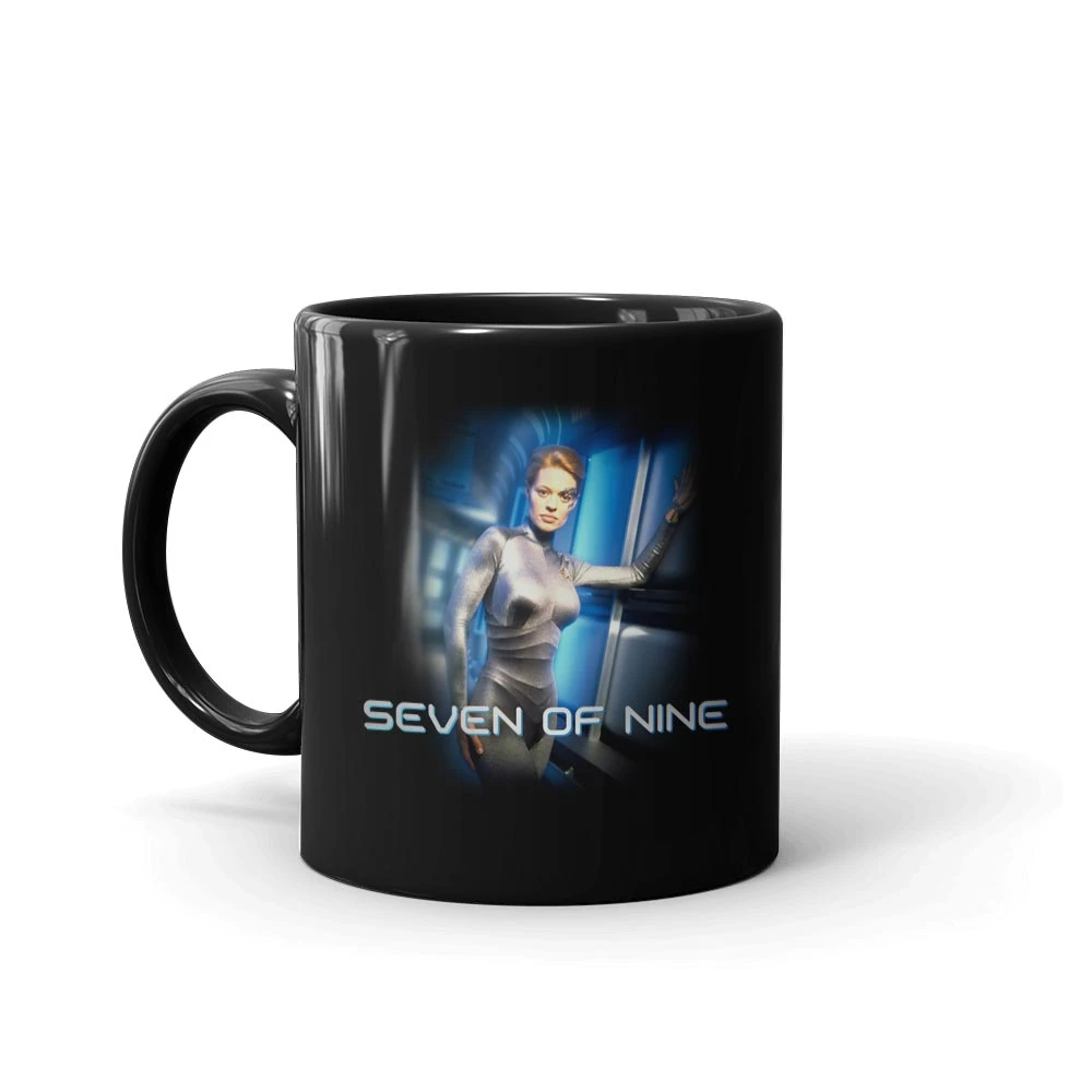 Star Trek: Voyager Seven Of Nine Black Mug 4 Star Trek: Voyager Seven Of Nine Black Mug - Image 2