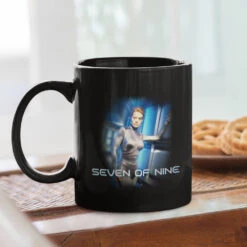 Star Trek: Voyager Seven Of Nine Black Mug