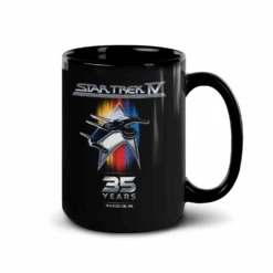 Star Trek IV: The Voyage Home 35th Anniversary Black Mug -T-shirt Store ST VH 35A BM 100085 15 RT MF