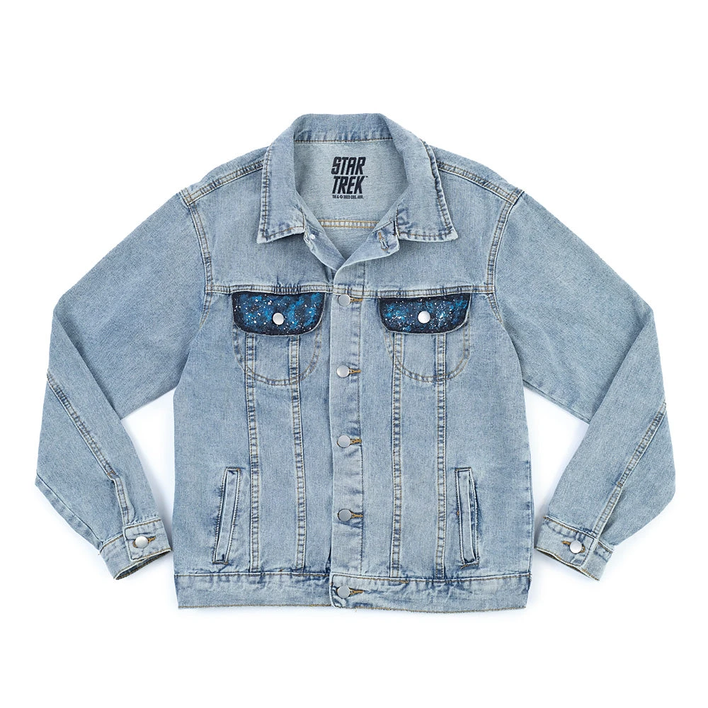 Star Trek Delta Hand-Painted Denim Jacket By Wren + Glory 8 Star Trek Delta Hand-Painted Denim Jacket By Wren + Glory - Image 6