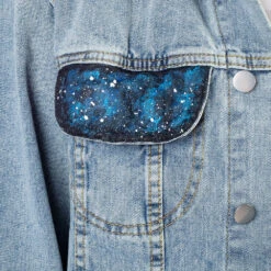 Star Trek Delta Hand-Painted Denim Jacket By Wren + Glory 16 Star Trek Delta Hand-Painted Denim Jacket By Wren + Glory -T-shirt Store STARTREK WGJ 51 MF7