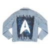 Star Trek Delta Hand-Painted Denim Jacket By Wren + Glory -T-shirt Store STARTREK WGJ 51 MF9