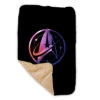 Star Trek: Discovery Universe Logo Sherpa Blanket -T-shirt Store STD Galaxy Sherpa1