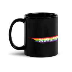 Star Trek: Discovery Live Long Pride Black 11 Oz Mug -T-shirt Store STD Pride3 Mug 11oz Black 2