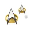 Star Trek: The Next Generation Badge And Pin Set 1 Star Trek: The Next Generation Badge And Pin Set -T-shirt Store STR TNG BadgeSet WhiteBG Watermarked 1
