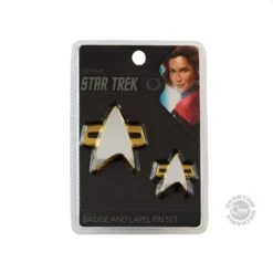 Star Trek: Voyager Badge And Pin Set