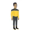 Star Trek: Lower Decks Sam Rutherford Cardboard Cutout Standee -T-shirt Store SamRutherford 23 proof