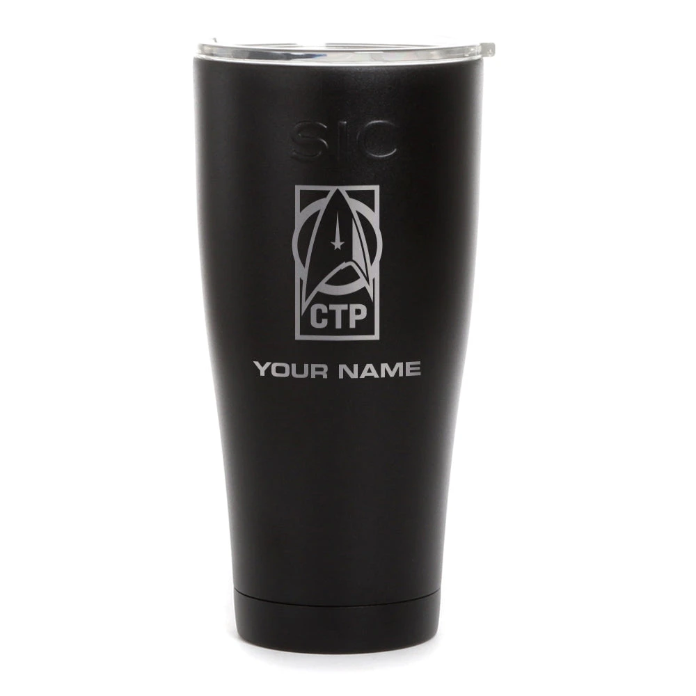Star Trek: Discovery CTP Personalized Laser Engraved SIC Tumbler 3 Star Trek: Discovery CTP Personalized Laser Engraved SIC Tumbler