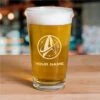 Star Trek: Discovery Starfleet Command Personalized Pint Glass -T-shirt Store StarTrek Discovery StarfleetCommand Personalized Pint Glass Mockup