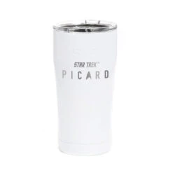 Star Trek: Picard Logo Laser Engraved SIC Tumbler -T-shirt Store StarTrek Picard Logo SIC 20ozTumbler Mockup White