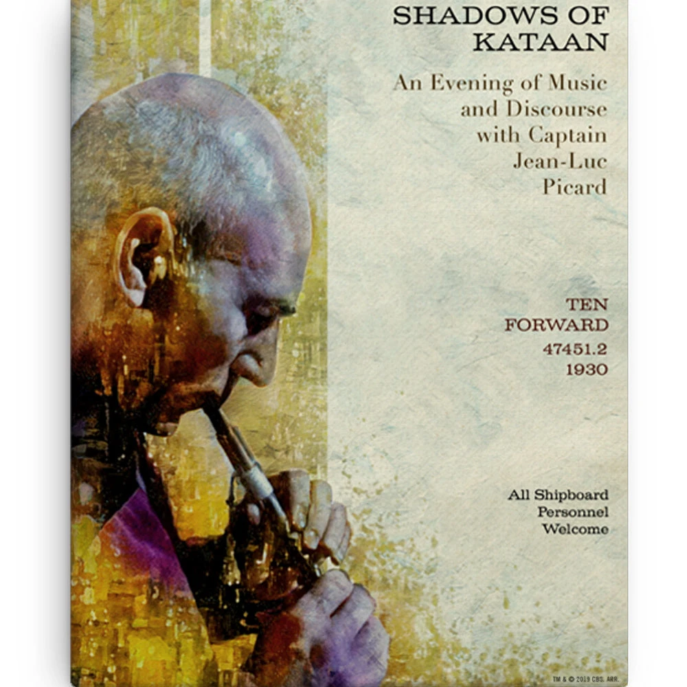 Star Trek: The Next Generation Shadows Of Kataan Wrapped Canvas 3 Star Trek: The Next Generation Shadows Of Kataan Wrapped Canvas