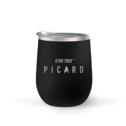 Star Trek: Picard Property Of Personalized Double Sided 12 Oz Stainless Steel Wine Tumbler