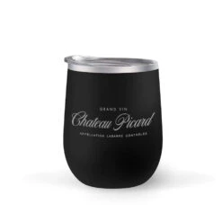 Star Trek: Picard Chateau Picard Logo 12 Oz Stainless Steel Wine Tumbler With Straw