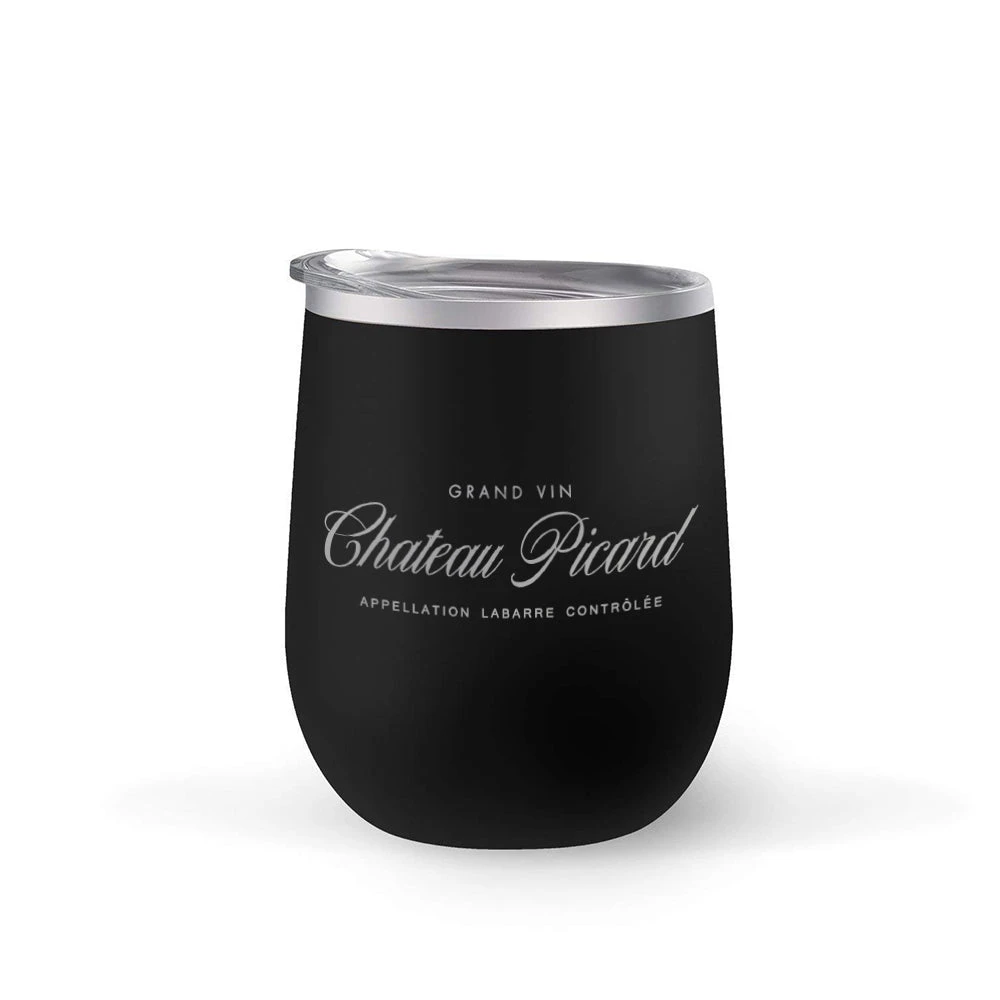 Star Trek: Picard Chateau Picard Logo 12 Oz Stainless Steel Wine Tumbler With Straw 3 Star Trek: Picard Chateau Picard Logo 12 Oz Stainless Steel Wine Tumbler With Straw