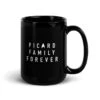 Star Trek: Picard Coat Of Arms Picard Family Forever 15 Oz Black Mug -T-shirt Store StarTrek Picard 15ozBlackMug21531 00016 Image03