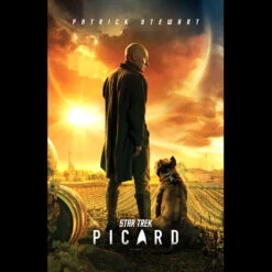 Star Trek: Picard Sherpa Blanket -T-shirt Store StarTrek Picard 37X57SherpaU111SC87 00011 RO