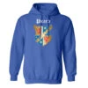Star Trek: Picard Coat Of Arms Fleece Hooded Sweatshirt -T-shirt Store StarTrek Picard GildanG18500 00013 Royal