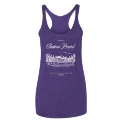 Star Trek: Picard Chateau Picard Vineyard Logo Women's Tri-blend Racerback Tank Top -T-shirt Store StarTrek Picard NL6733 00901 PurpleRush