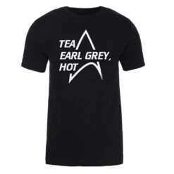 Star Trek: The Next Generation Tea Earl Grey Hot Adult Short Sleeve T-Shirt 9 Star Trek: The Next Generation Tea Earl Grey Hot Adult Short Sleeve T-Shirt -T-shirt Store StarTrek Picard NextLevel3600 00109 Black