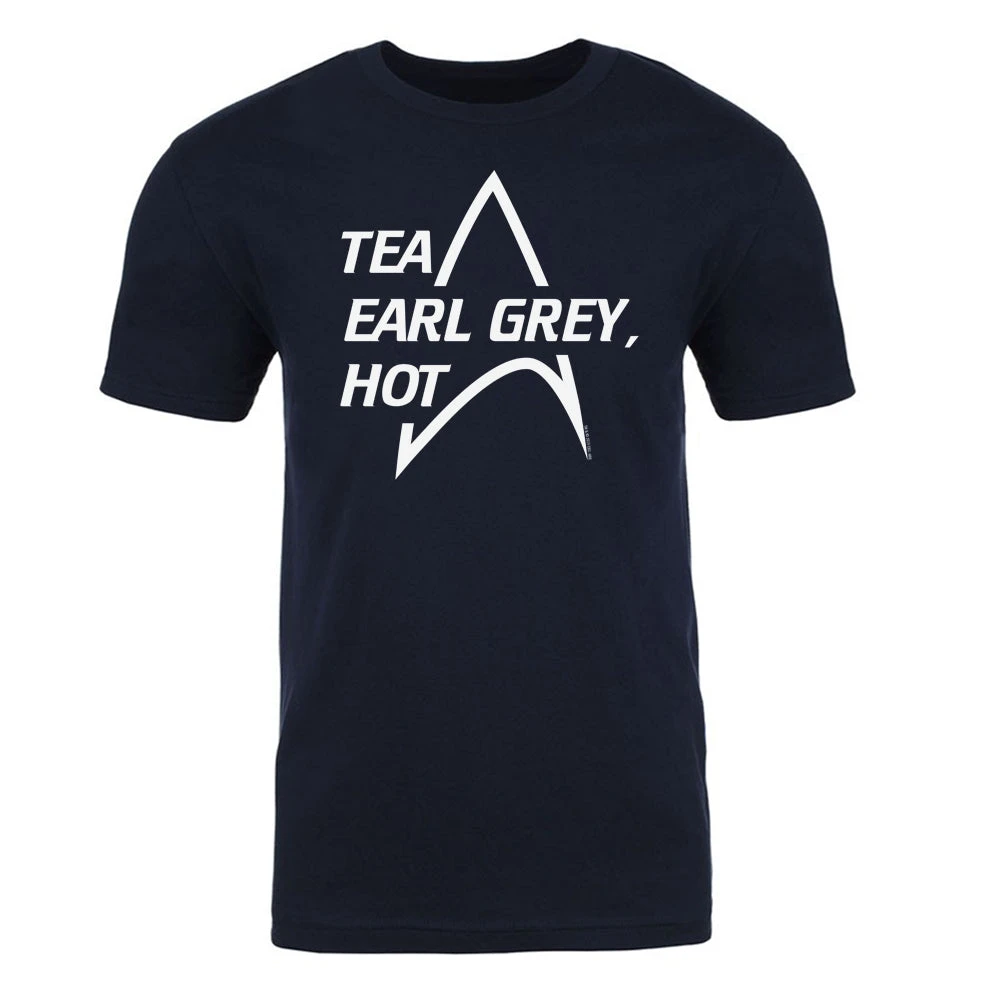 Star Trek: The Next Generation Tea Earl Grey Hot Adult Short Sleeve T-Shirt 3 Star Trek: The Next Generation Tea Earl Grey Hot Adult Short Sleeve T-Shirt