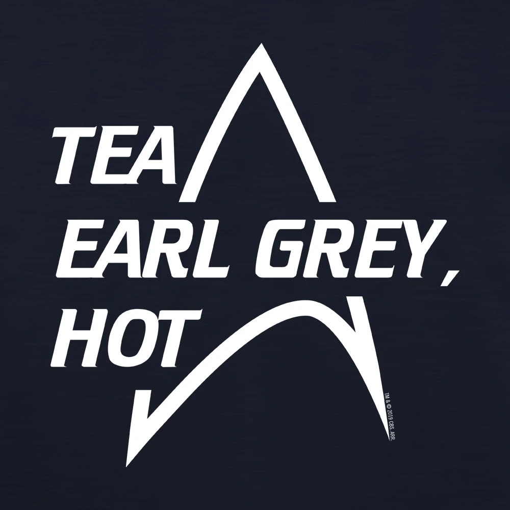 Star Trek: The Next Generation Tea Earl Grey Hot Adult Short Sleeve T-Shirt 4 Star Trek: The Next Generation Tea Earl Grey Hot Adult Short Sleeve T-Shirt - Image 2