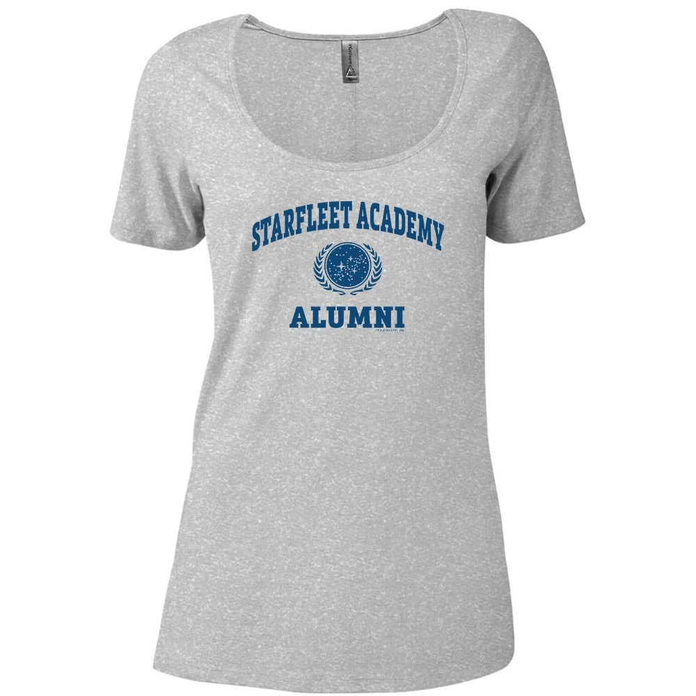 Star Trek Starfleet Academy Alumni Women's Relaxed Scoop Neck T-Shirt 5 Star Trek Starfleet Academy Alumni Women's Relaxed Scoop Neck T-Shirt - Image 3