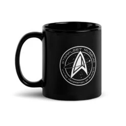 Star Trek Starfleet Museum 11 Oz Black Mug
