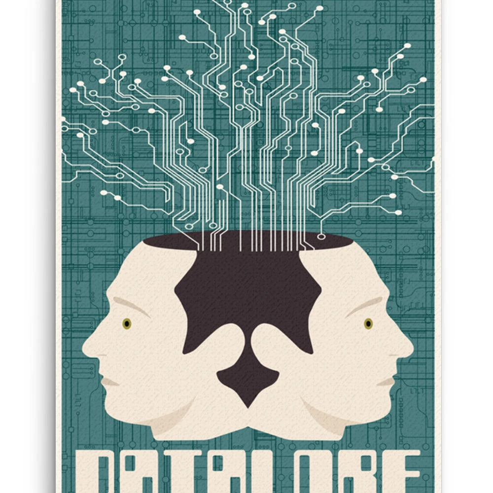 Star Trek: The Next Generation Juan Ortiz Datalore Wrapped Canvas Premium Gallery Wrapped Canvas 4 Star Trek: The Next Generation Juan Ortiz Datalore Wrapped Canvas Premium Gallery Wrapped Canvas - Image 2