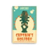 Star Trek: The Next Generation Juan Ortiz Captain's Holiday Premium Gallery Wrapped Canvas -T-shirt Store StarTrek TNGPrints 16x24GalleryWrappedCanvas370 00007