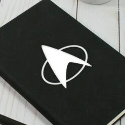 Star Trek: The Next Generation Delta Laser Engraved Notebook 5 Star Trek: The Next Generation Delta Laser Engraved Notebook -T-shirt Store StarTrek TNG Delta Laser Engraved Notebook RO