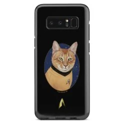 Star Trek: The Original Series Cat Captain Kirk Tough Phone Case -T-shirt Store StarTrek TOS Cat CaptainKirk PhoneCase S8Note Mockup