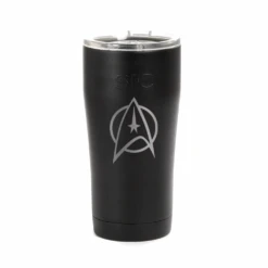 Star Trek: The Original Series Delta Laser Engraved SIC Tumbler 11 Star Trek: The Original Series Delta Laser Engraved SIC Tumbler -T-shirt Store StarTrek TOS Delta SIC 20ozTumbler Mockup Black