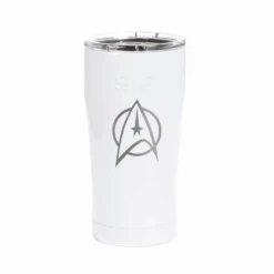 Star Trek: The Original Series Delta Laser Engraved SIC Tumbler 13 Star Trek: The Original Series Delta Laser Engraved SIC Tumbler -T-shirt Store StarTrek TOS Delta SIC 20ozTumbler Mockup White
