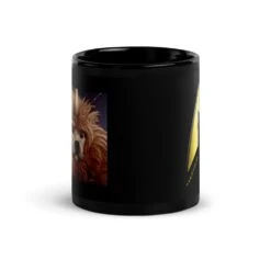 Star Trek: The Original Series Dog Alien Black Mug -T-shirt Store StarTrek TOS DogAlien 11oz Black Mug Mockup Front