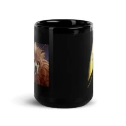 Star Trek: The Original Series Dog Alien Black Mug -T-shirt Store StarTrek TOS DogAlien 15oz Black Mug Mockup Front