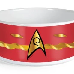 Star Trek: The Original Series Engineering Pet Bowl 5 Star Trek: The Original Series Engineering Pet Bowl -T-shirt Store StarTrek TOS Operations Pet Bowl Mockup RO