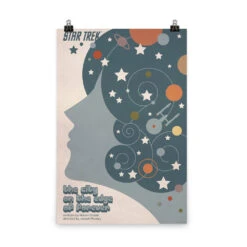 Star Trek: The Original Series The City On The Edge Of Forever Arena Satin Poster