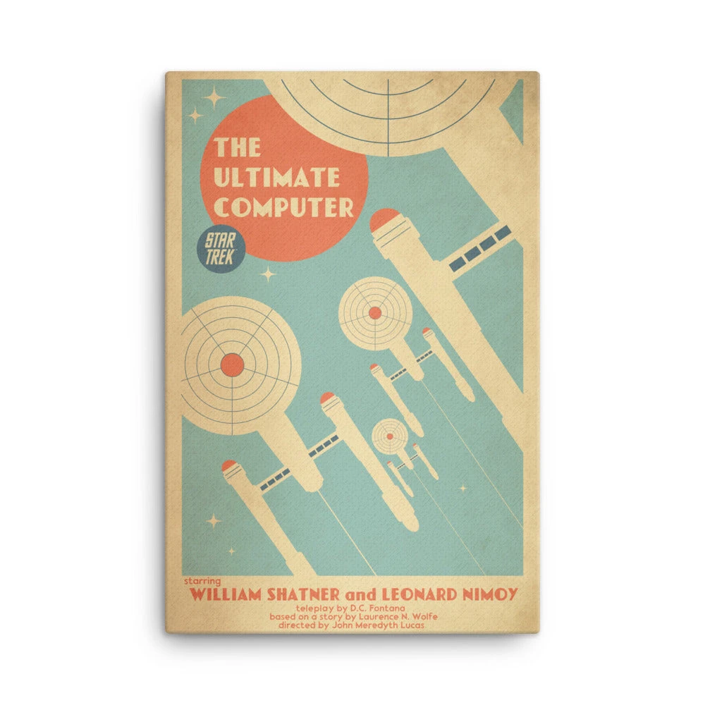 Star Trek: The Original Series Juan Ortiz The Ultimate Computer Premium Gallery Wrapped Canvas 5 Star Trek: The Original Series Juan Ortiz The Ultimate Computer Premium Gallery Wrapped Canvas - Image 3