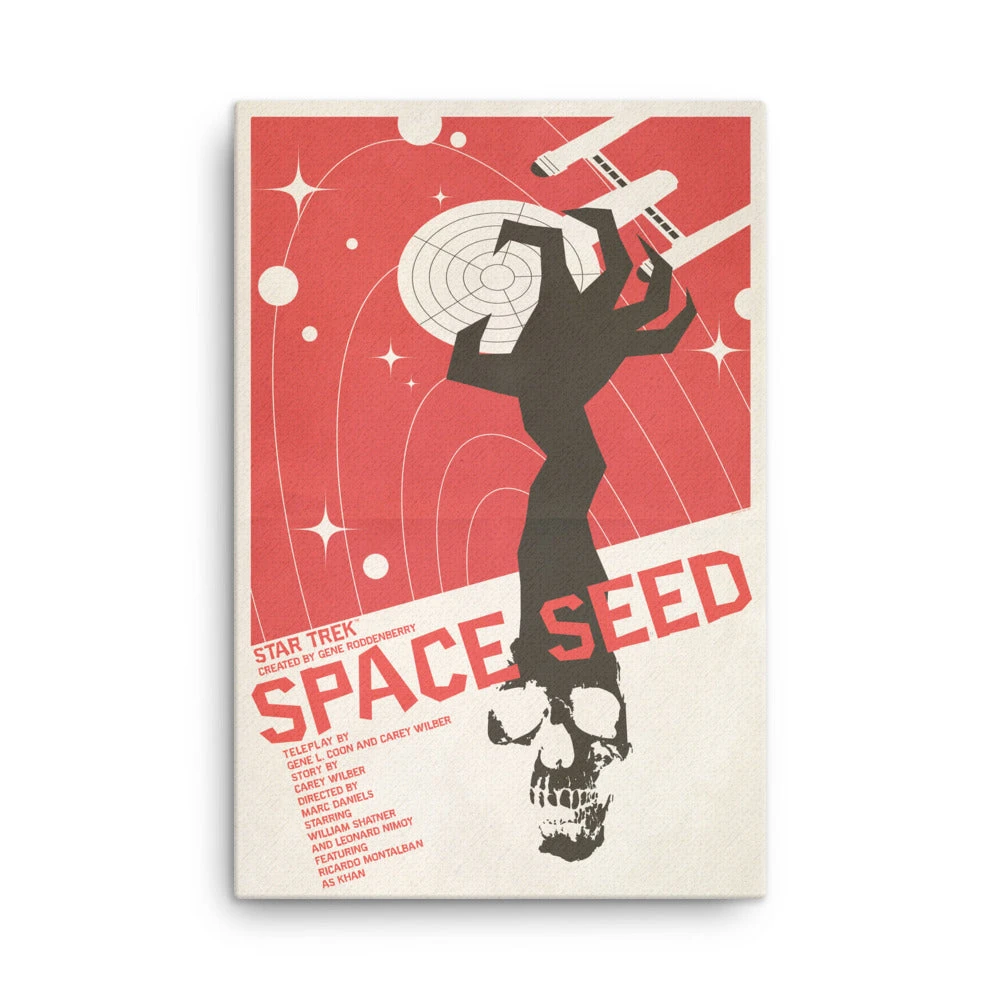 Star Trek: The Original Series Juan Ortiz Space Seed Premium Gallery Wrapped Canvas 5 Star Trek: The Original Series Juan Ortiz Space Seed Premium Gallery Wrapped Canvas - Image 3