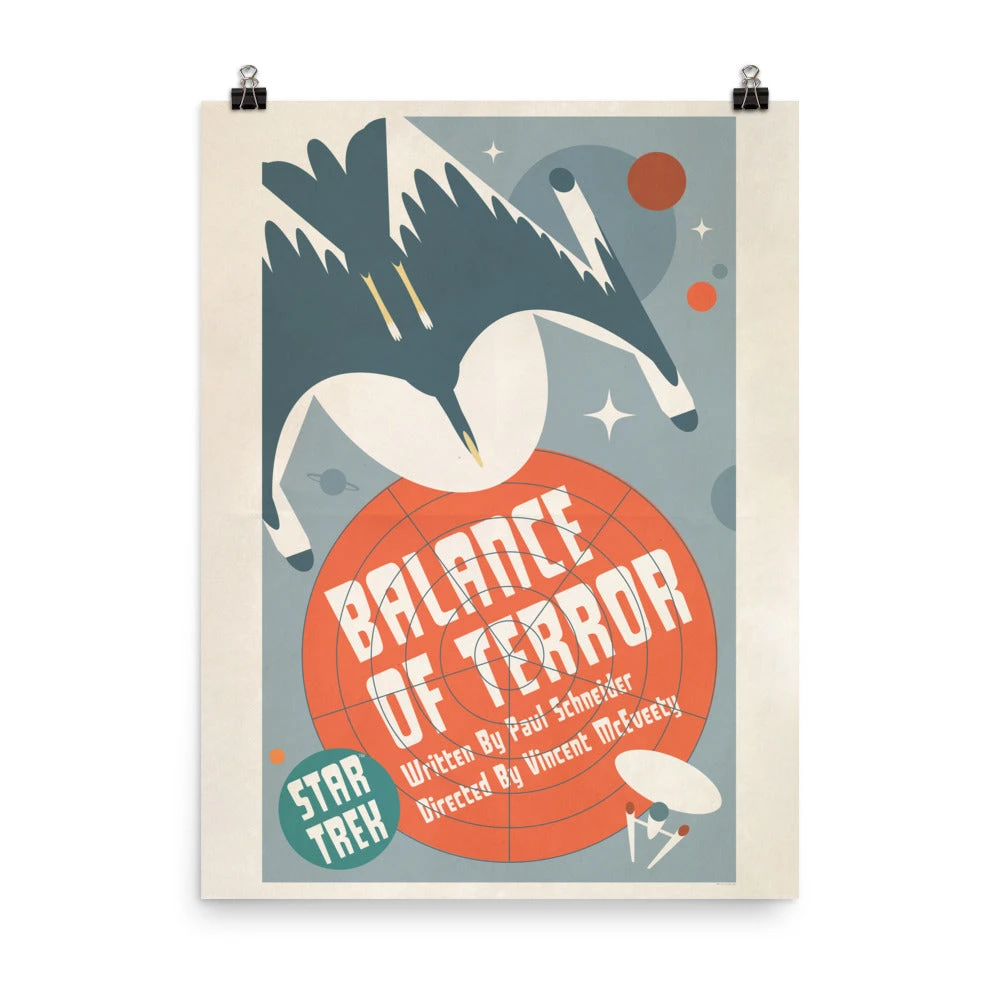 Star Trek: The Original Series Juan Ortiz Balance Of Terror Poster 3 Star Trek: The Original Series Juan Ortiz Balance Of Terror Poster