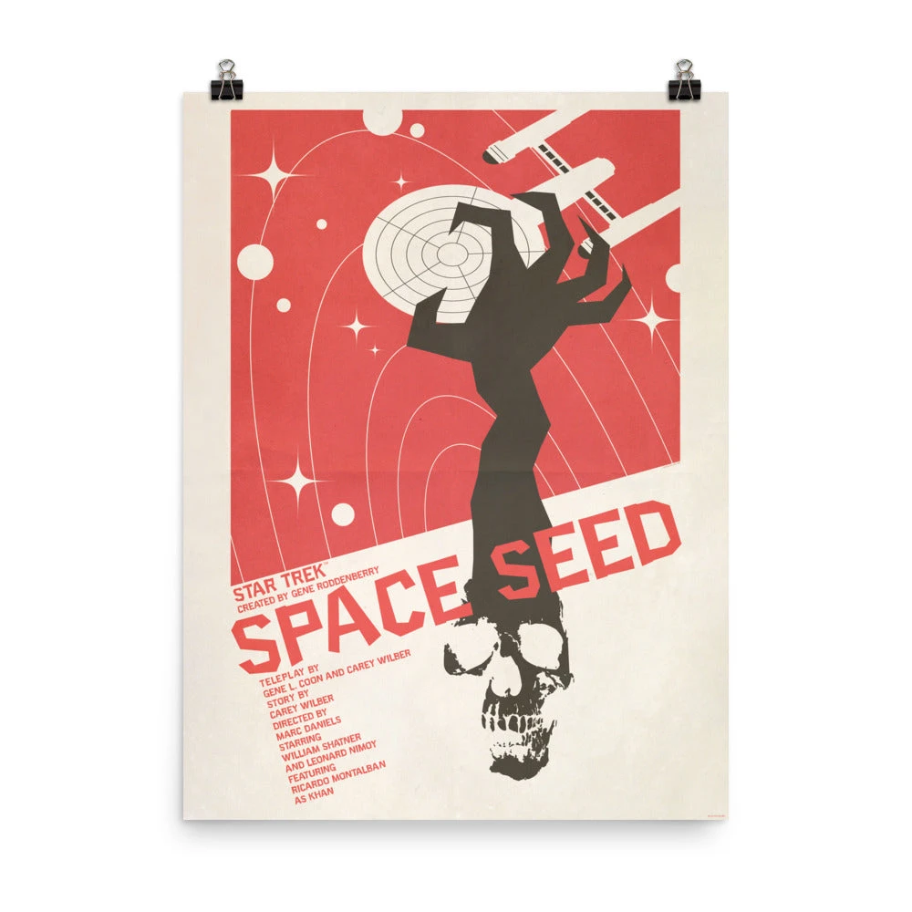 Star Trek: The Original Series Juan Ortiz Space Seed Poster 3 Star Trek: The Original Series Juan Ortiz Space Seed Poster