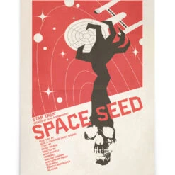 Star Trek: The Original Series Juan Ortiz Space Seed Poster 5 Star Trek: The Original Series Juan Ortiz Space Seed Poster -T-shirt Store StarTrek TOSPrints 36x48SatinPoster3872 00208 RO