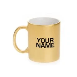 Star Trek: The Original Series Delta Personalized 11 Oz Gold Metallic Mug -T-shirt Store StarTrek TOS Delta Personalized 11oz GoldMetallic Mug Mockup Left fcb74d8a b824 436b 9aec e2f47077133b